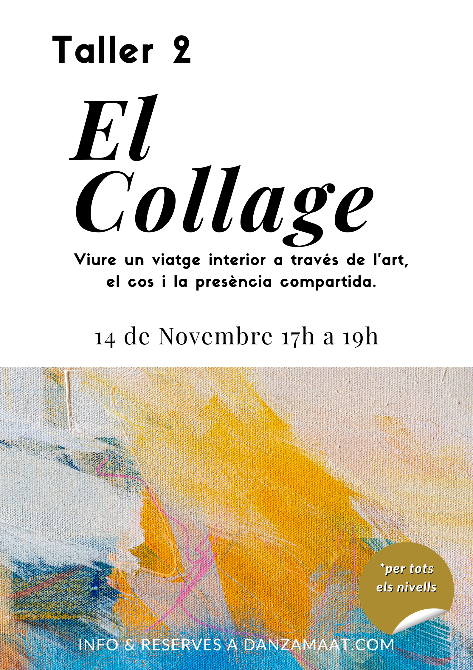 cercle arts taller el collage espai dandzamaat tarragona 2025