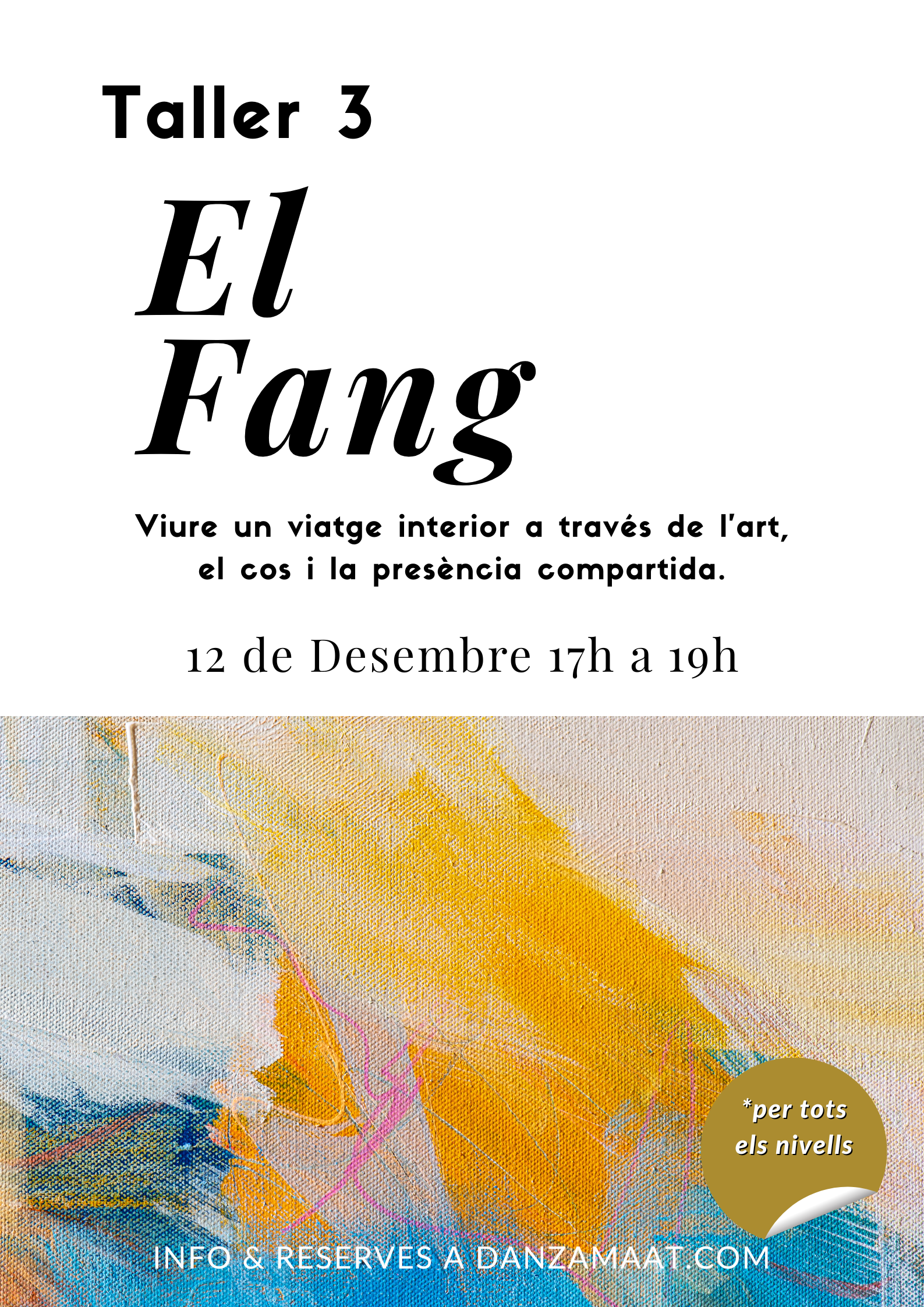 cercle arts taller el fang espai dandzamaat tarragona 2025