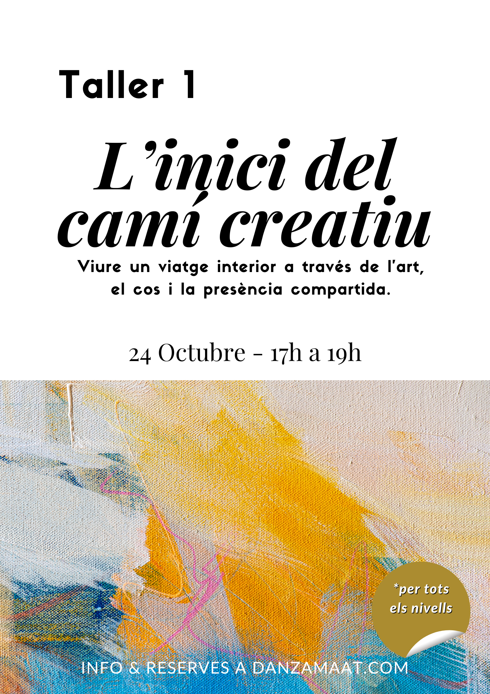 cercle arts taller inici cami creatiu espai dandzamaat tarragona 2025