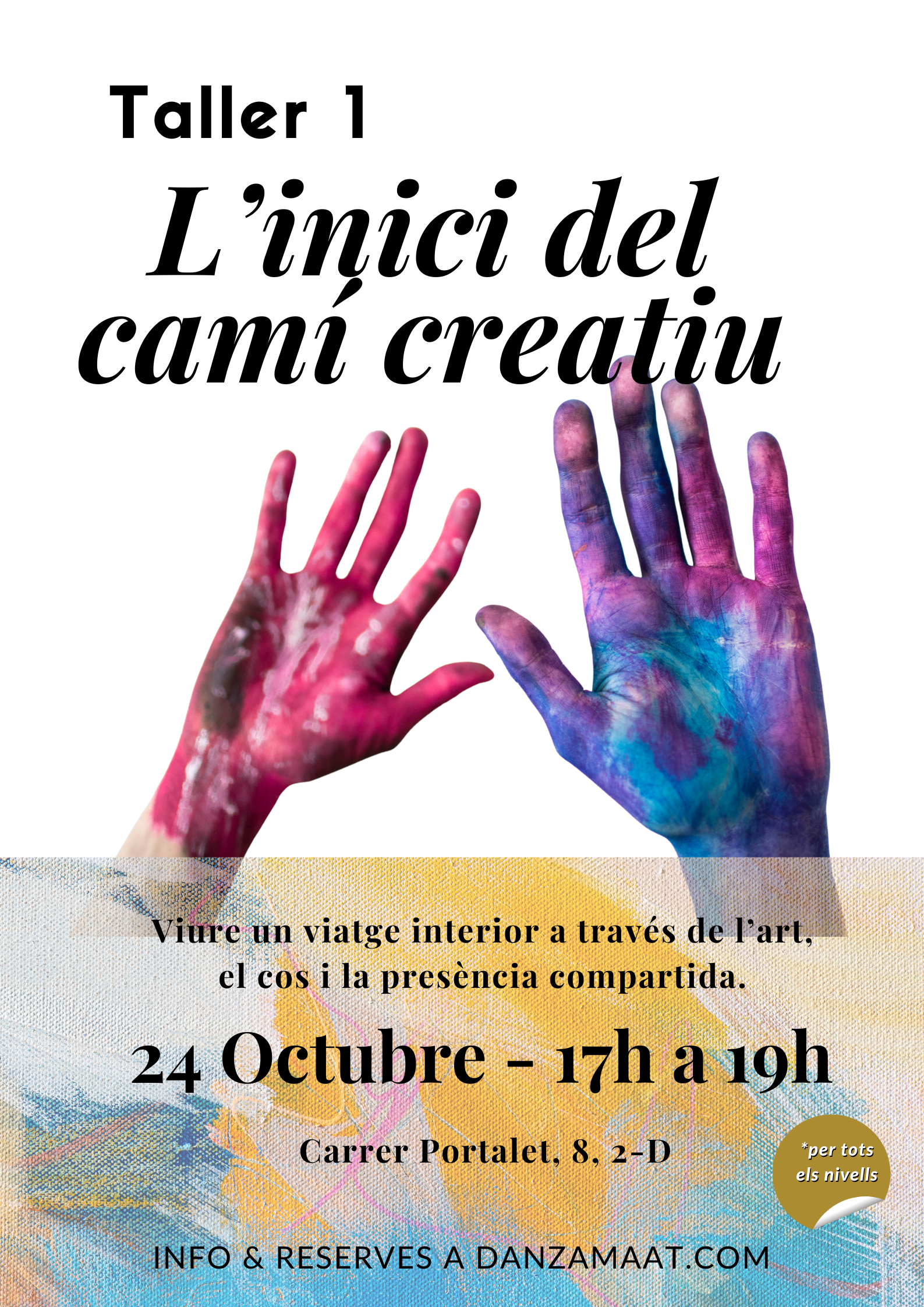taller inici al cami creatiu danzamaat Tarragona